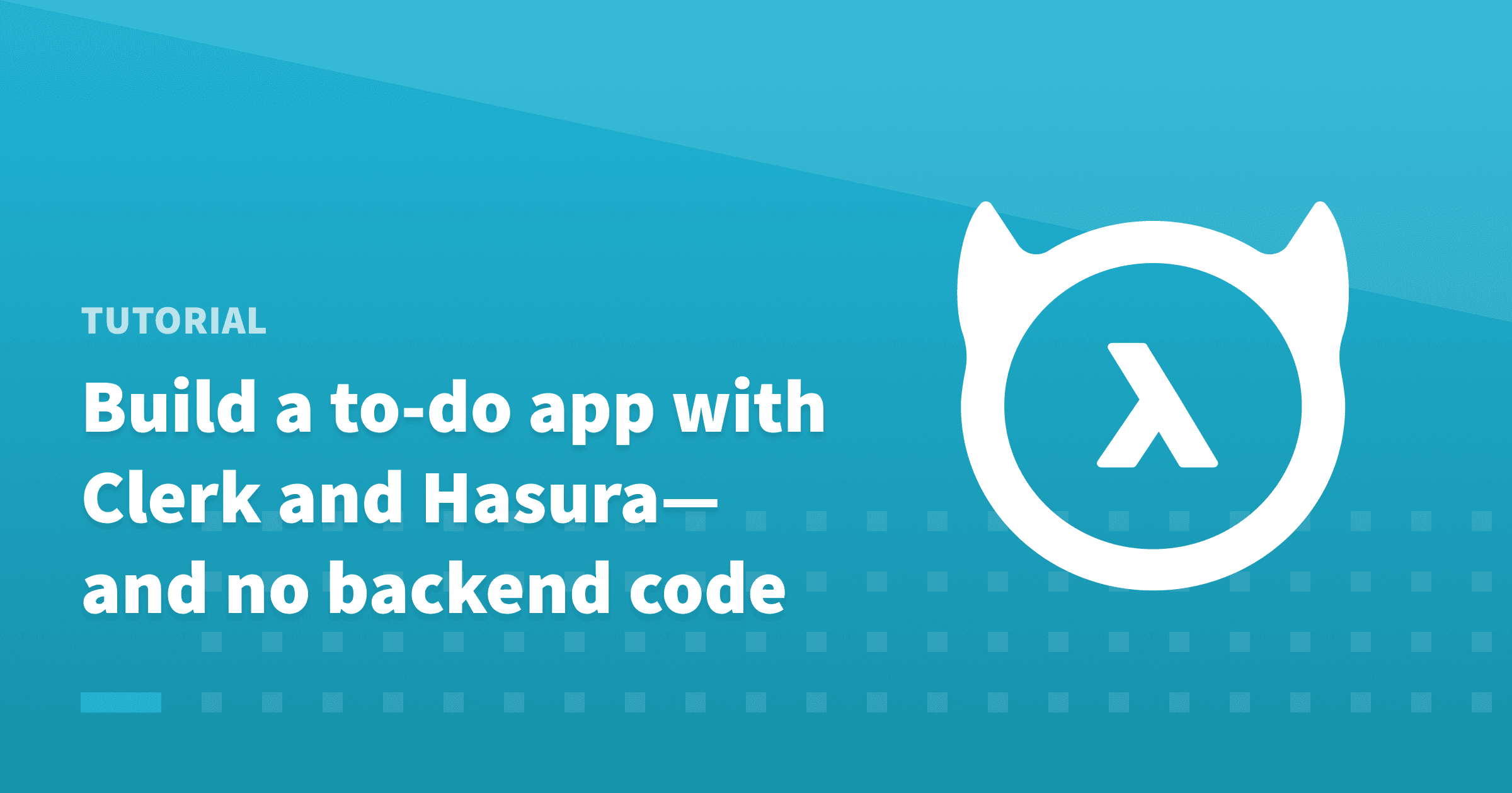 Build a Fullstack to-do app without any backend code